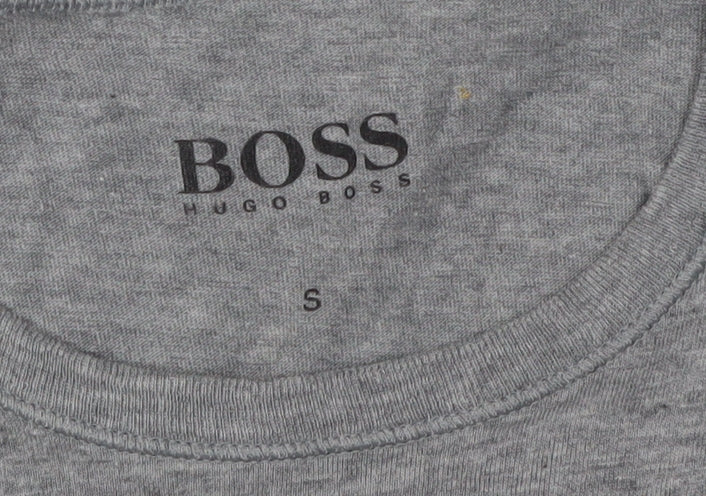 Mens UK Size S Boss Grey  T-Shirt