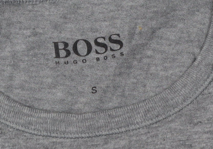 Mens UK Size S Boss Grey  T-Shirt