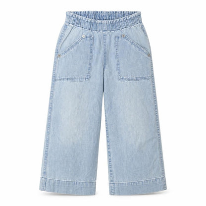 Gap Girls Blue Wide-Leg Jeans 3 Years