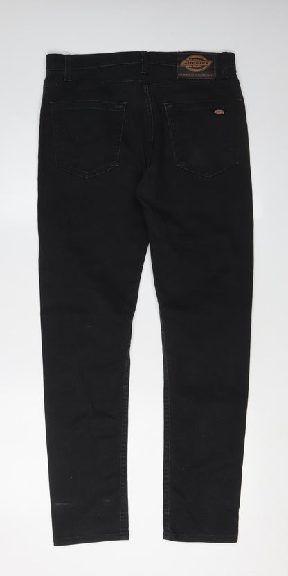 Dickies Men's Black Straight Jeans 32 Waist