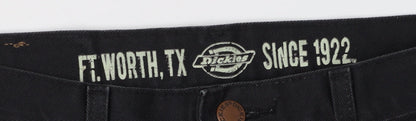 Dickies Men's Black Straight Jeans 32 Waist