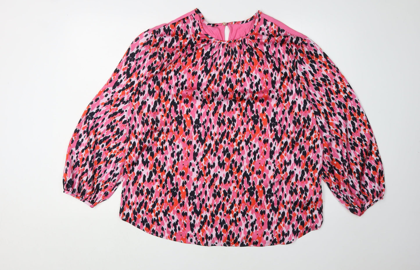 Womens UK Size 10 Marks and Spencer Pink  Blouse