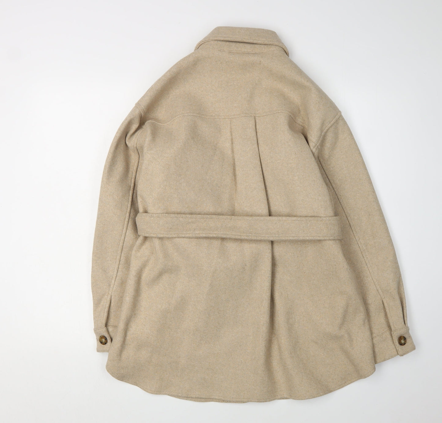 Womens UK Size XS Zara Beige