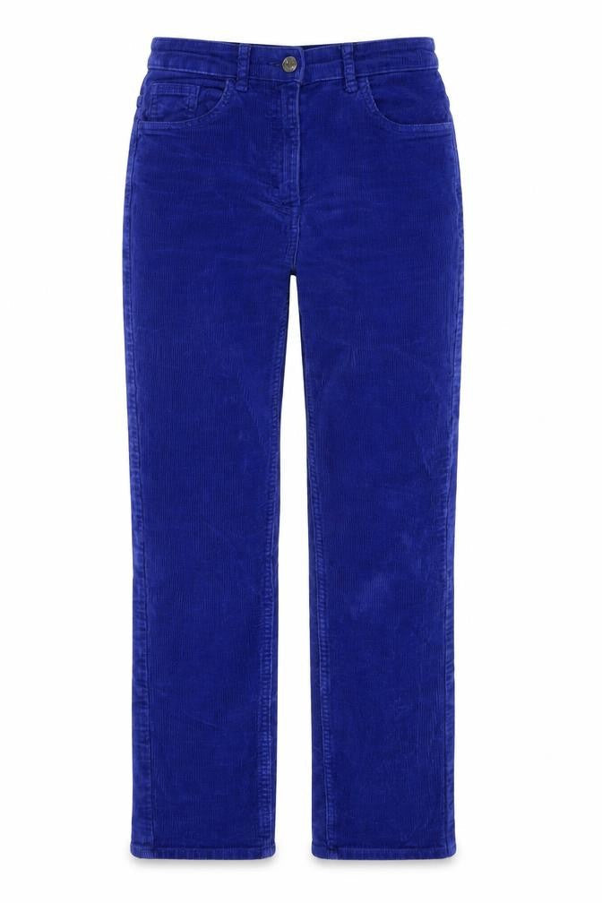 Womens UK Size 6 Weekday Slim Fit Casual Blue Trousers