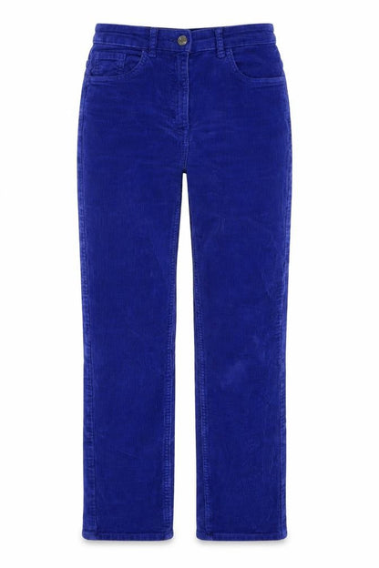 Womens UK Size 6 Weekday Slim Fit Casual Blue Trousers
