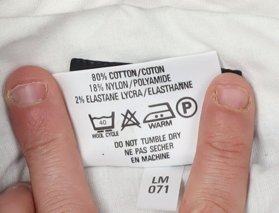 Marks and Spencer Men's Blue Corduroy Trousers 34