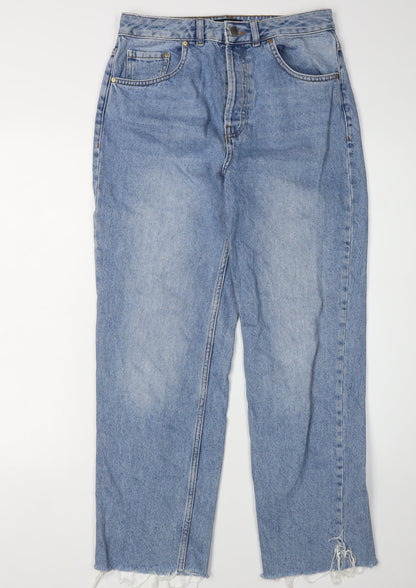 Womens UK Size 28 Warehouse Classic Fit Straight Blue Jeans