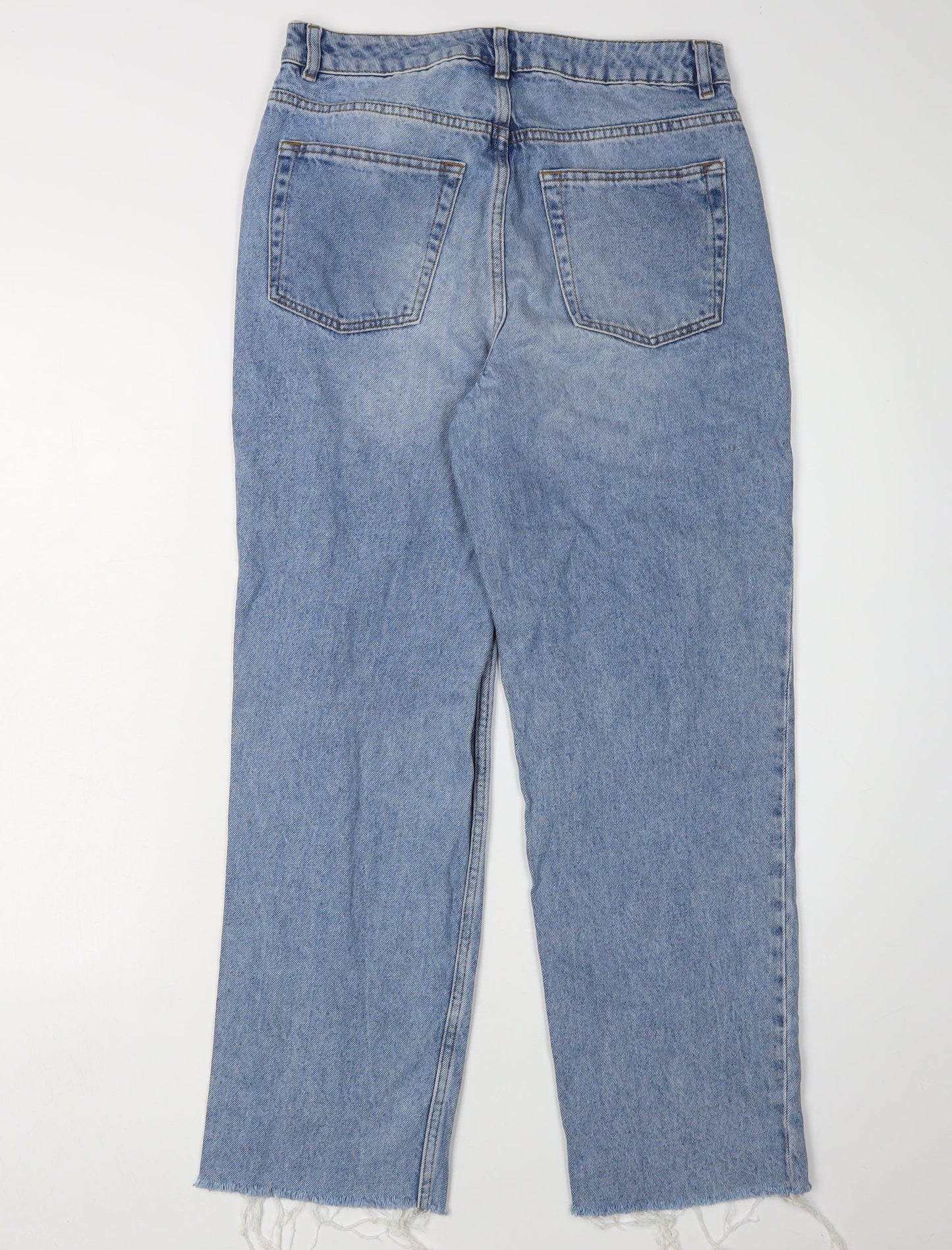 Womens UK Size 28 Warehouse Classic Fit Straight Blue Jeans