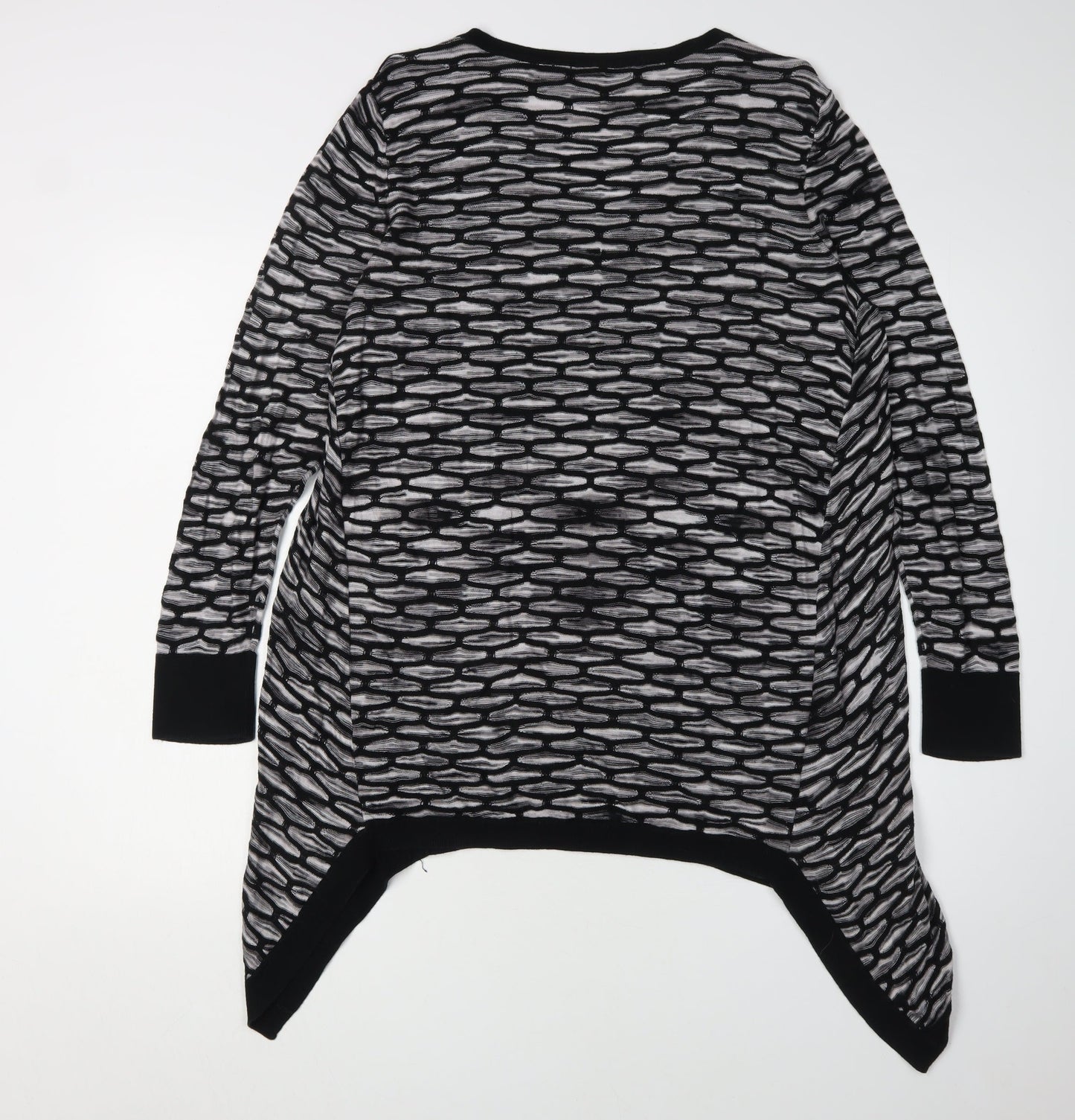 Womens UK Size 12 Laura Ashley Black Pullover Jumper