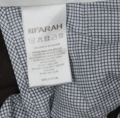 Farah Men's Brown Corduroy Trousers 38