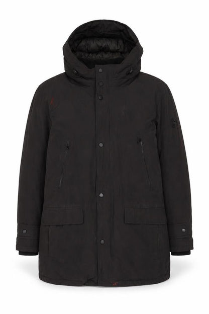 Mens UK Size L Michael Kors Black Parka Coat