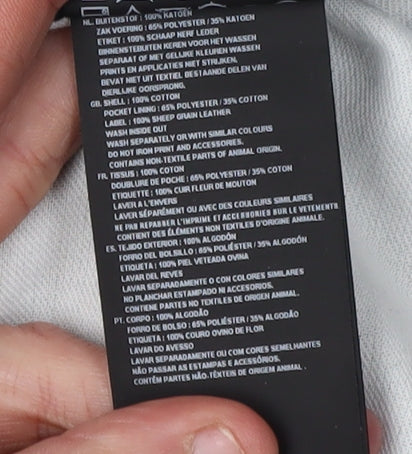 G-Star RAW Men's Black Corduroy Slim Trousers 33/32