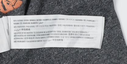 Abercrombie Kids Boys Grey Graphic T-Shirt 5-6 Years Casual