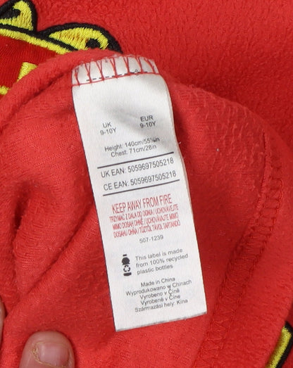 Manchester United Boys' Red Pyjama Top 9-10 Years