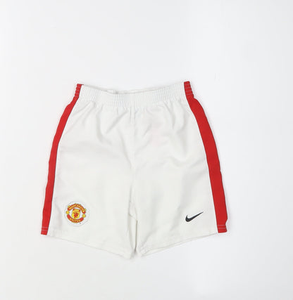 Nike Unisex Baby White Shorts 18-24 Months