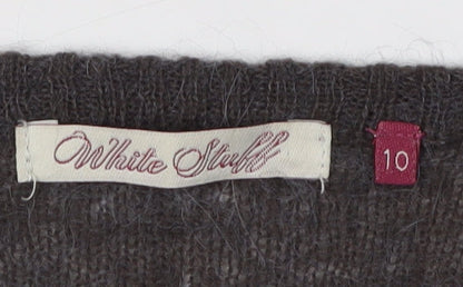 White Stuff Women's Black Knit Dress Size 10