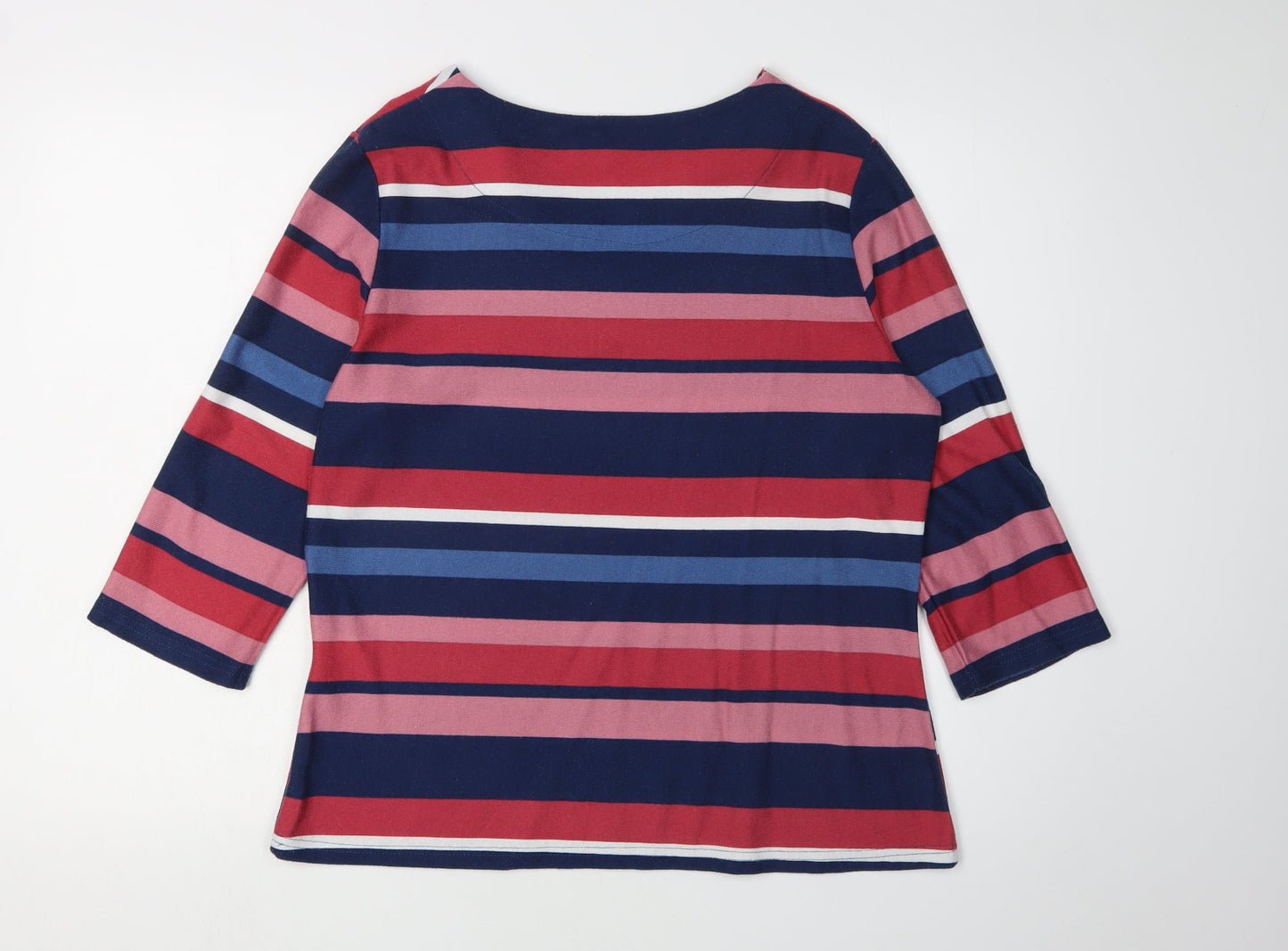 Womens UK Size 16 Honor Millburn Multicoloured Basic T-Shirt