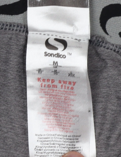 Sondico Men's Grey Compression Leggings M