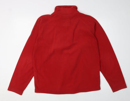 Mens UK Size S Craghoppers Red 1/2 Zip Sweatshirt