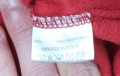 Mens UK Size S Craghoppers Red 1/2 Zip Sweatshirt