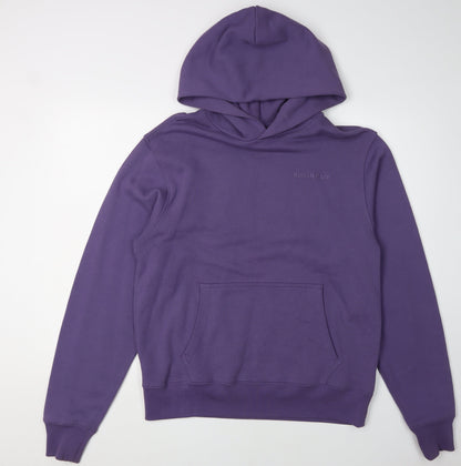 Mens UK Size S adidas Purple Pullover Hoodie