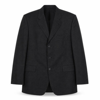 Mens UK Size 42 Aquascutum Regular Black Suit Jacket