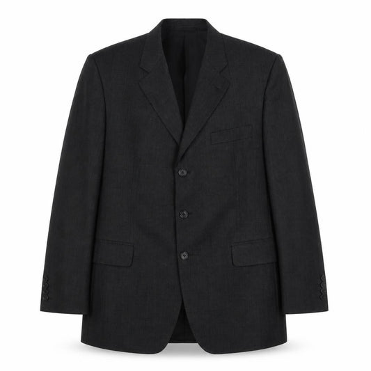 Mens UK Size 42 Aquascutum Regular Black Suit Jacket