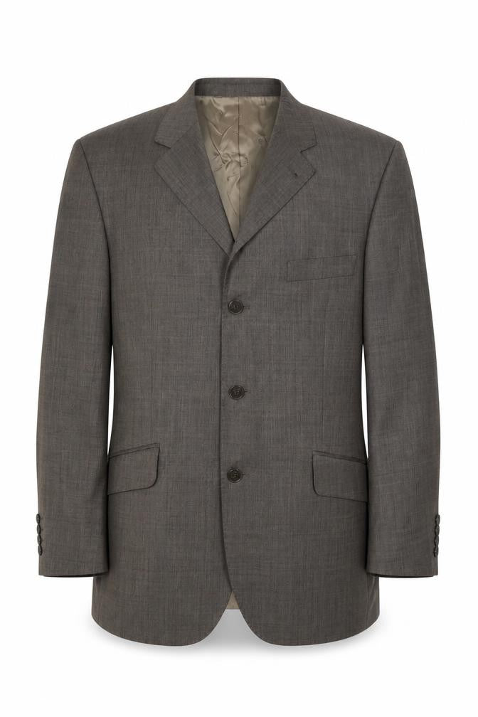 Mens UK Size 40 Jeff Banks Regular Grey Suit Jacket