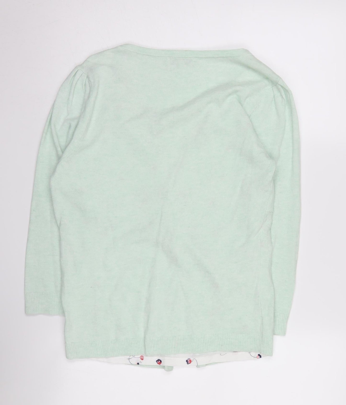 Womens UK Size 12 RJR. John Rocha Green Cardigan Jumper