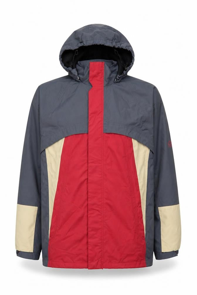 Mens UK Size M Cotton Traders Red 3-in-1 Jacket