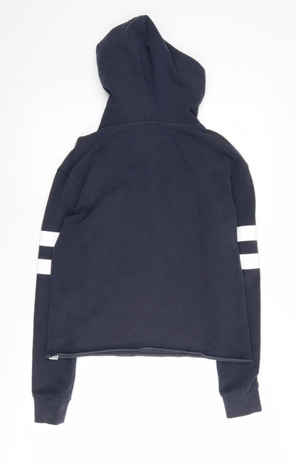 Superdry Women's Black XXS Hoodie Pullover with Logo