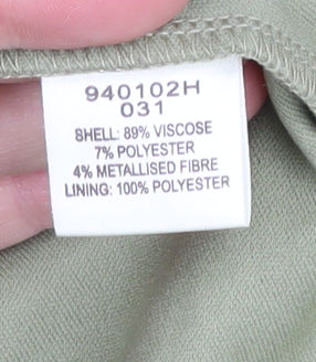 Womens UK Size XL Viyella Green Pullover Jumper