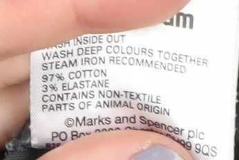 Marks and Spencer Men's Green Chino Trousers 34 Waist