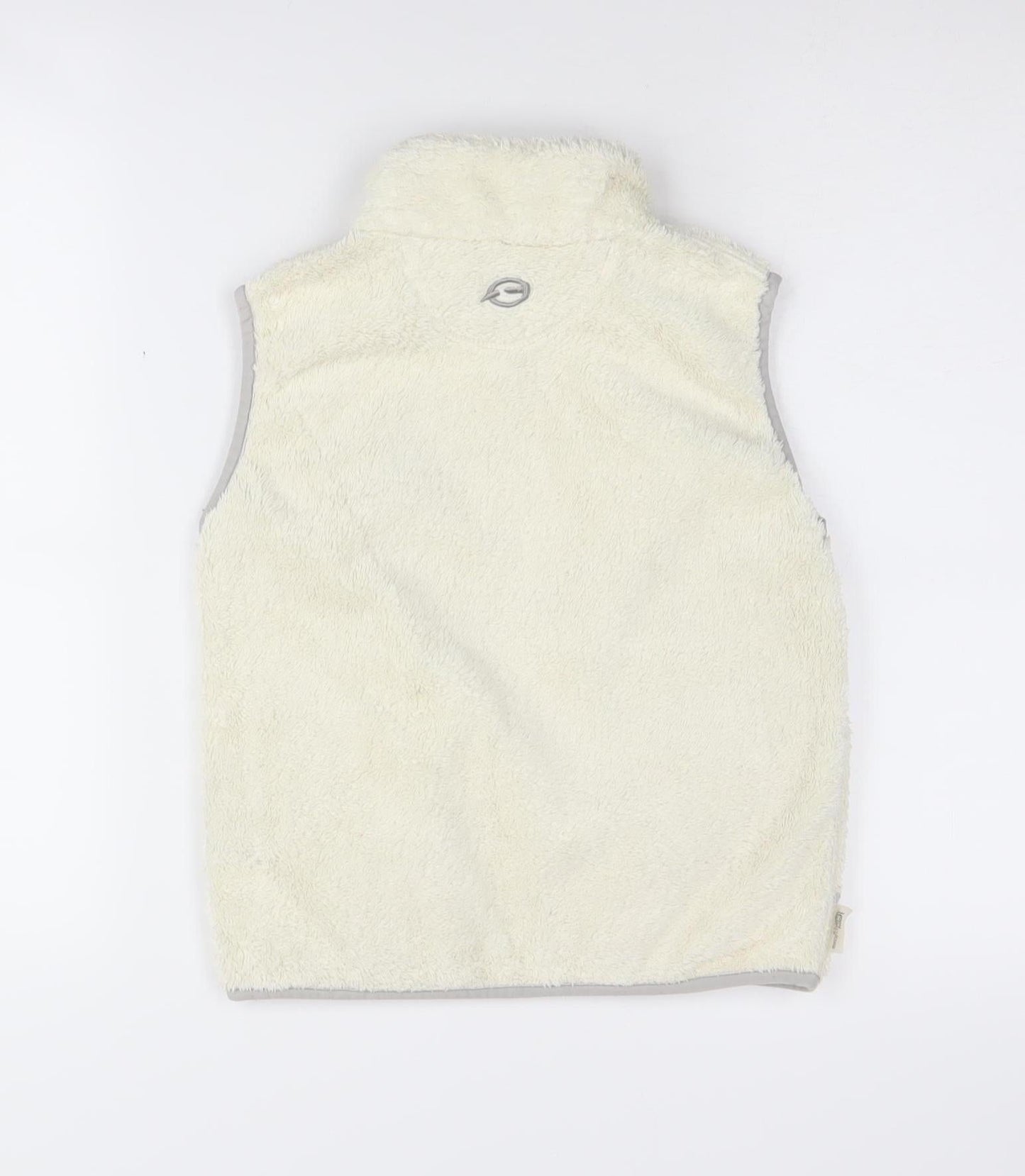 Sprayway Girls Ivory Fleece Gilet, Size 6-7, Casual Waistcoat