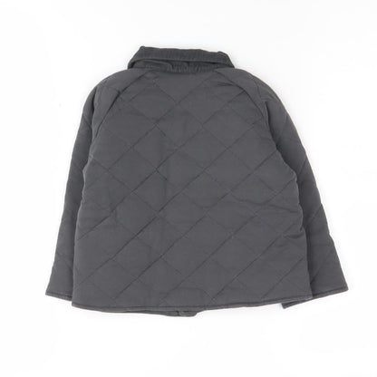 Next Boys Grey Quilted Jacket 2 Years