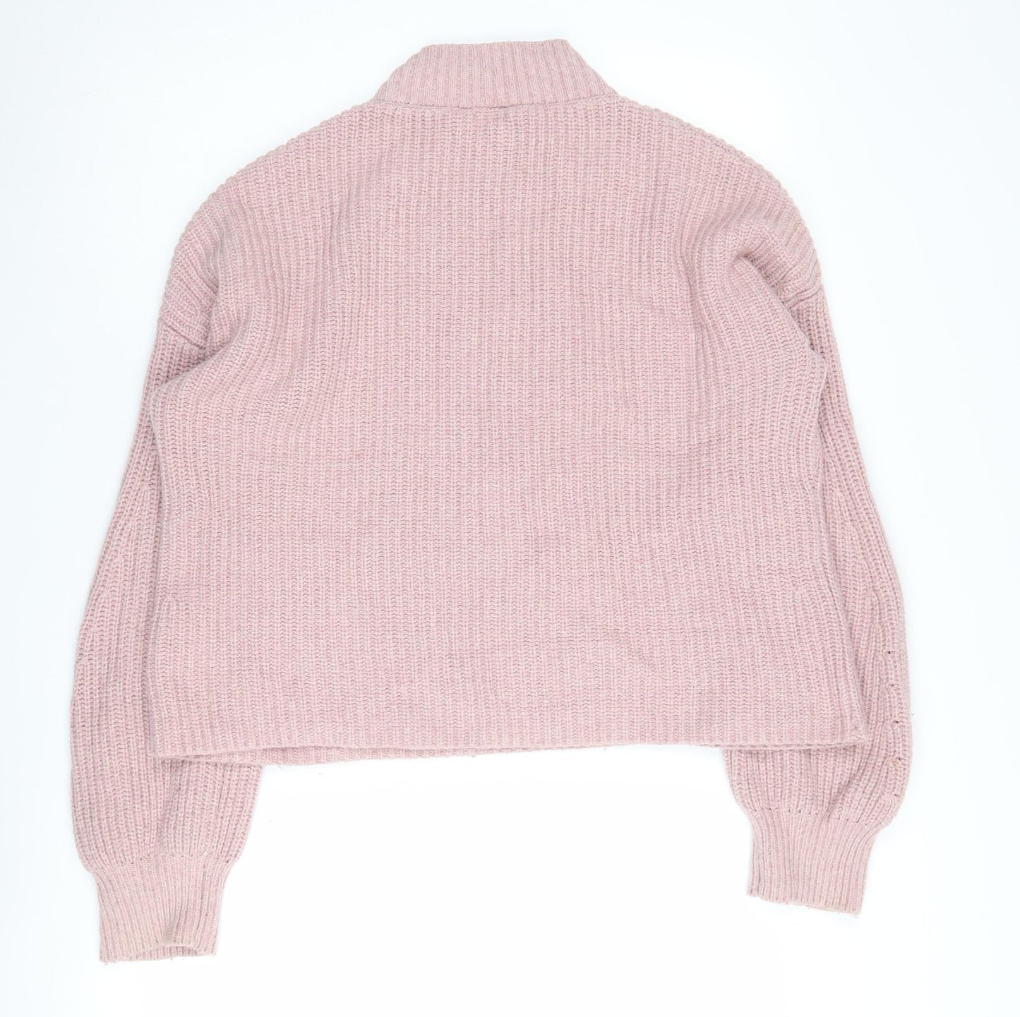 GAP Women's Pink Mock Neck Pullover Sweater L