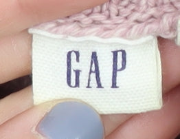 GAP Women's Pink Mock Neck Pullover Sweater L