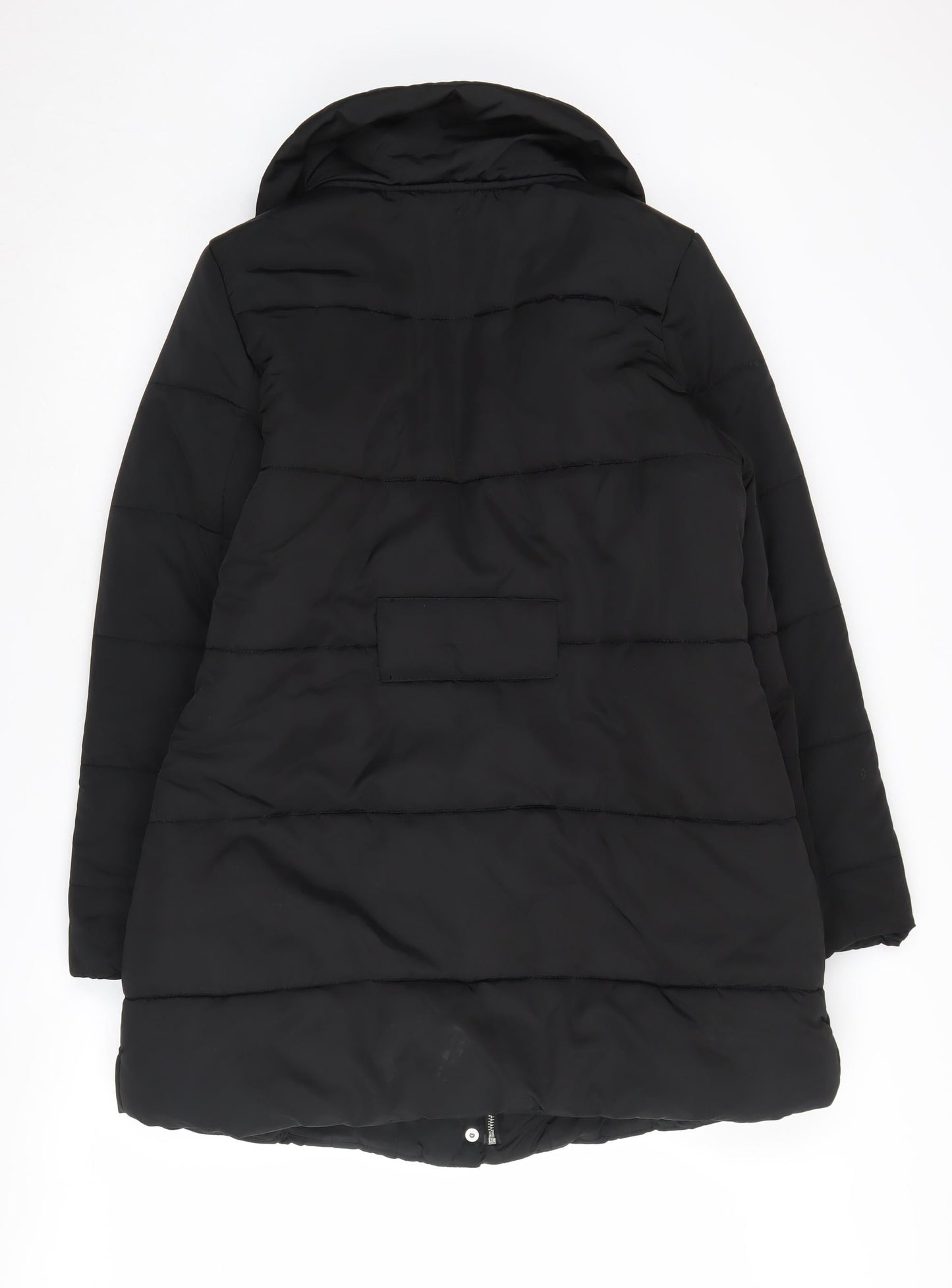Womens UK Size 14 New Look Black Puffer Jacket
