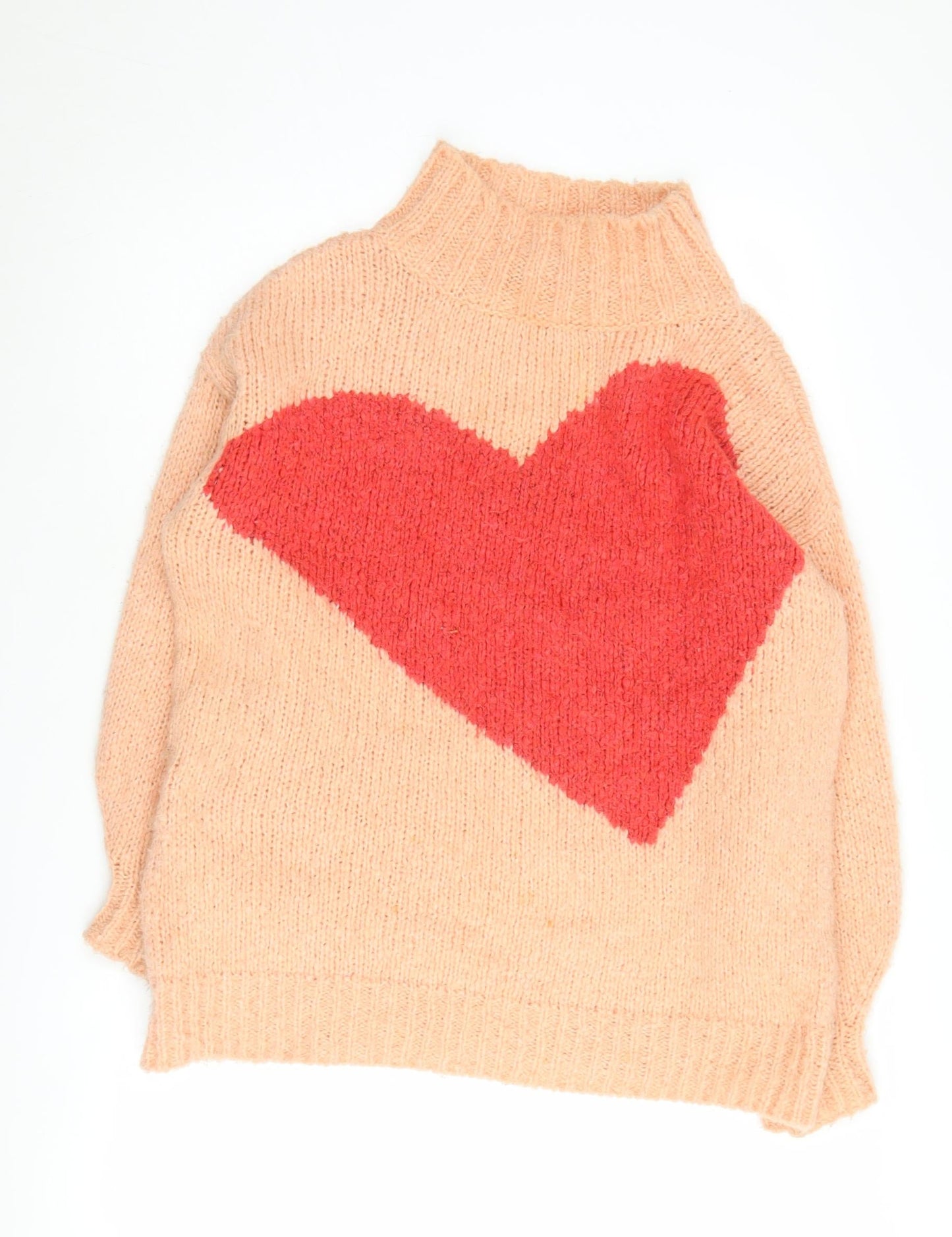 Womens UK Size S Monsoon Pink Pullover Jumper