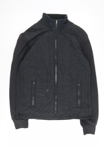 Mens UK Size S Marks and Spencer Black Basic Jacket