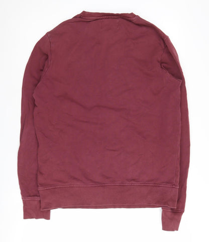 Mens UK Size L JACK & JONES Red Pullover Sweatshirt