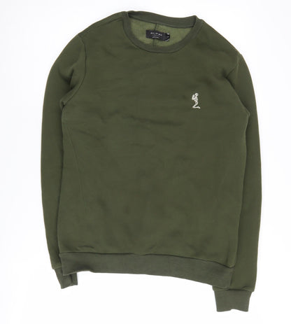Religion London Men's Green Pullover Sweatshirt Size S