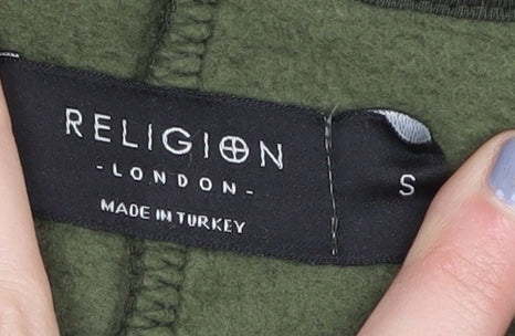 Religion London Men's Green Pullover Sweatshirt Size S