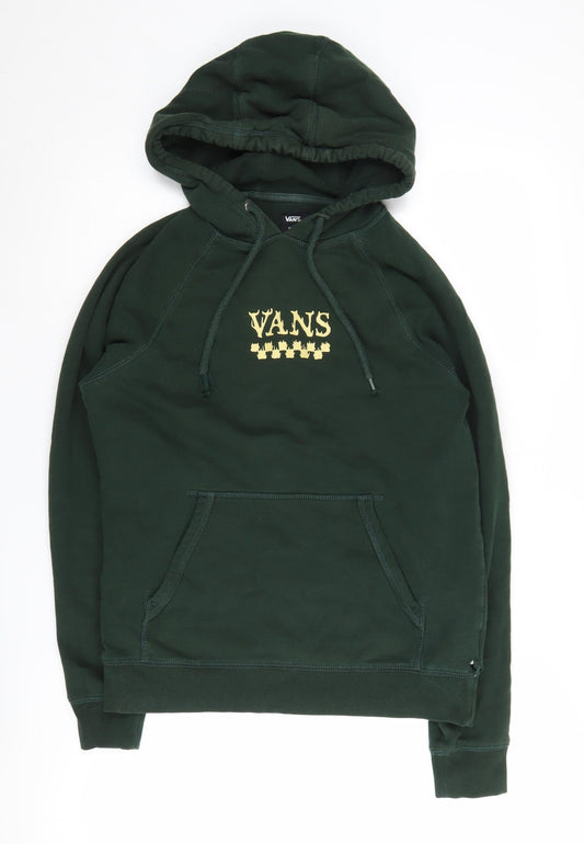 Vans Men's Green Pullover Hoodie XS