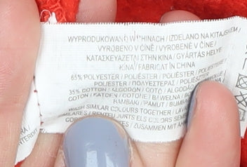 Disney Women's Red Jogger Trousers, Size M, Fun Theme