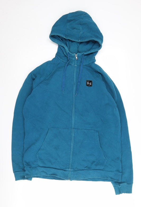 Under Armour Men's Blue Full Zip Hoodie L
