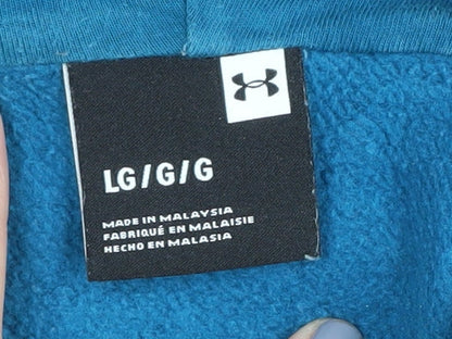 Under Armour Men's Blue Full Zip Hoodie L