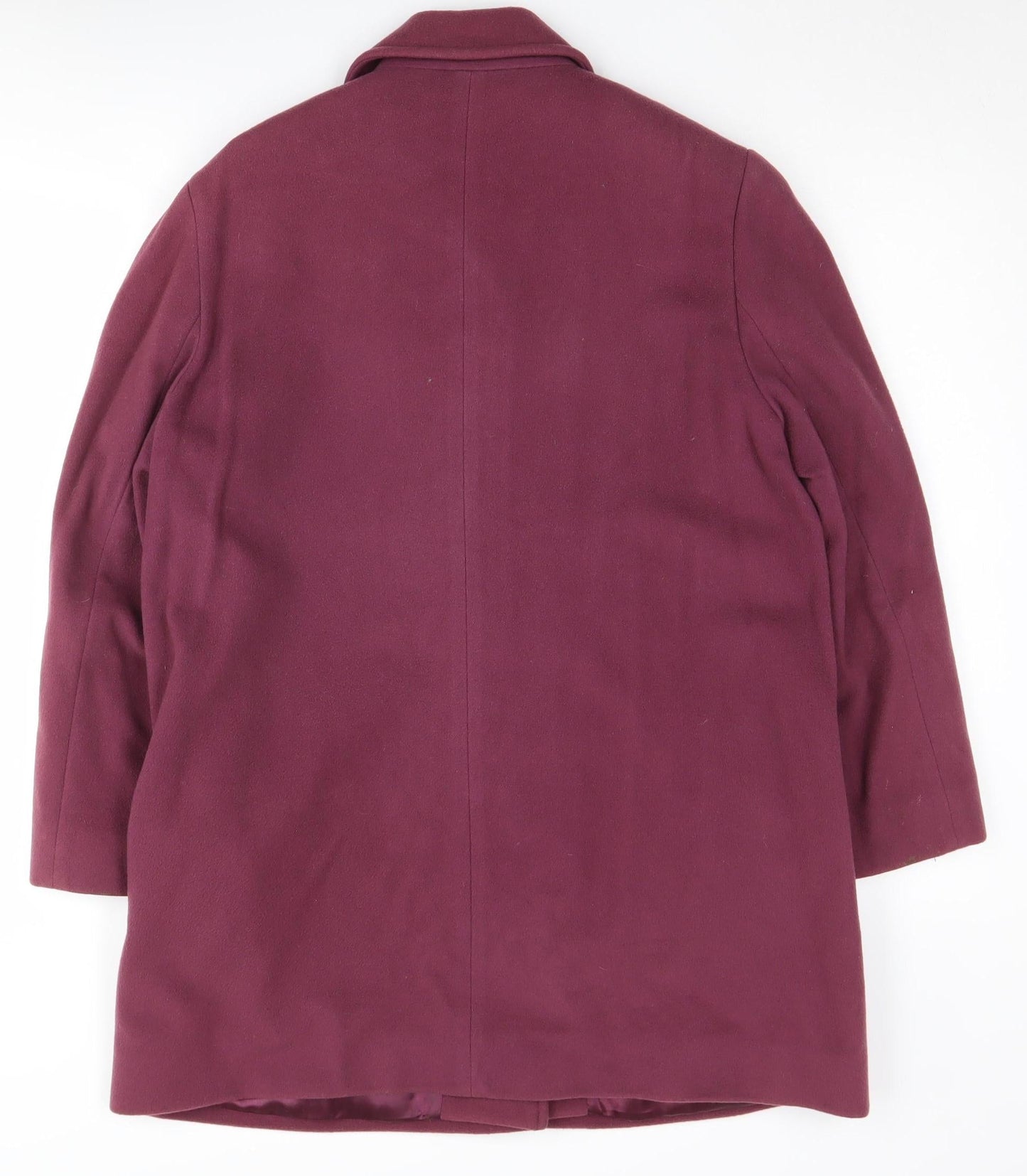 Womens UK Size 10 Eastex Purple Overcoat