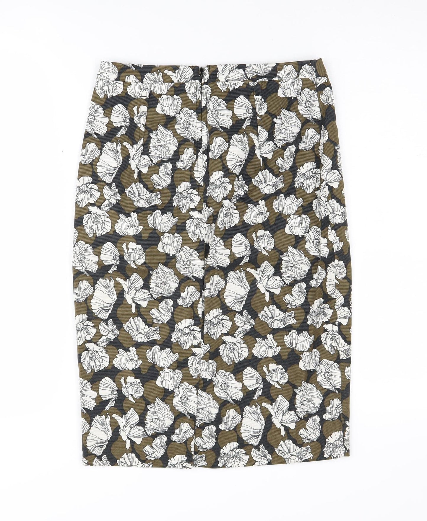 Womens UK Size 6 Jigsaw Straight & Pencil Jersey Skirt