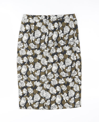 Womens UK Size 6 Jigsaw Straight & Pencil Jersey Skirt